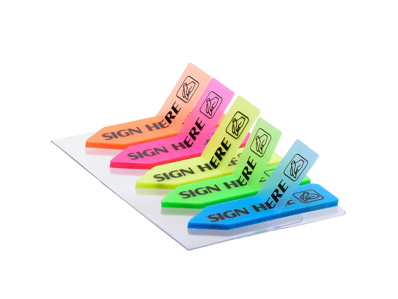 Chrome Sticky Notes ( 5 Colour Arrow ) (Pack of 5) - Penrex Chrome